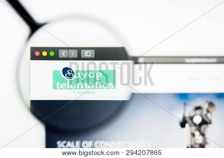 San Francisco, California, Usa - 8 April 2019: Illustrative Editorial Of Suyog Telematics Website Ho
