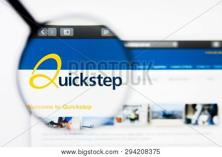 San Francisco, California, Usa - 8 April 2019: Illustrative Editorial Of Quickstep Website Homepage.