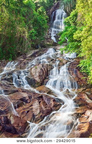 Na Muang 2 waterval, Koh Samui, Thailand