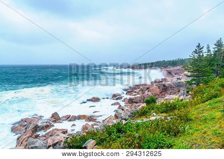 Landscape (near Lakies Head), In Cape Breton Highlands National Park, Nova Scotia, Canada