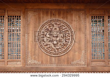FUJIAN, CHINA â MARCH 2, 2018: Street view with historic architecture in Changting city in Fujian, China. 