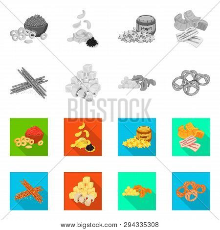 Vector Design Of Taste And Seasonin Icon. Collection Of Taste And Organic   Vector Icon For Stock.