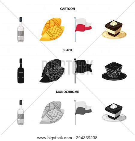 Isolated Object Of Traditional And Tour Symbol. Collection Of Traditional And Landmarks Vector Icon 