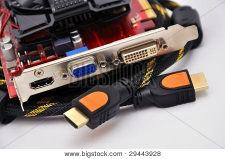 Grafická karta a Hdmi kabel