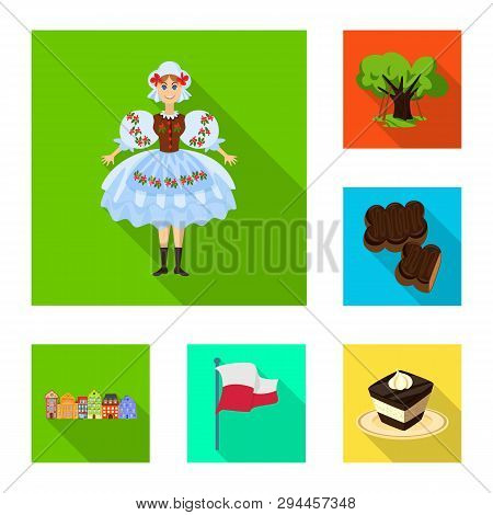 Isolated Object Of Traditional And Tour Icon. Collection Of Traditional And Landmarks Stock Vector I