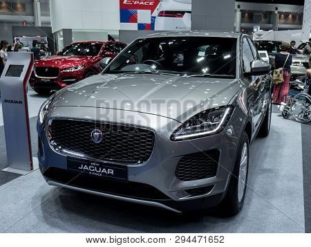 New Jaguar E-pace A On Display In Bangkok International Motor Show 2018 At Impact Arena Exhibition M