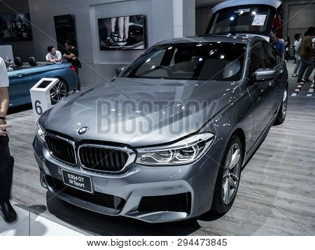 Bmw 630D Gt M Sport On Display In Bangkok International Motor Show 2018 At Impact Arena Exhibition M