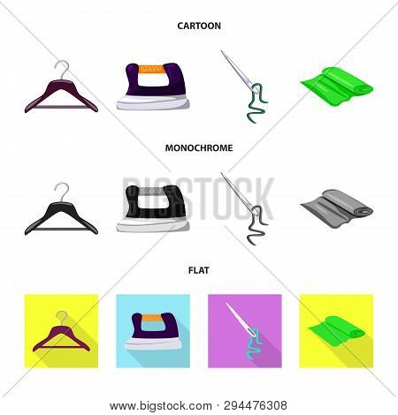 Vector Design Of Craft And Handcraft Sign. Set Of Craft And Industry Vector Icon For Stock.