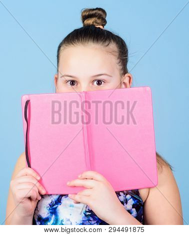 Learn Reading Books. Secret Story. Workbooks For Writing. School Diaries For Making Notes. Small Gir
