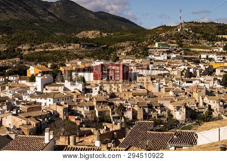 Caravaca, Spain - Feb 6 2012 : Caravaca De La Cruz, Pilgrimage Site Near Murcia, In Spain