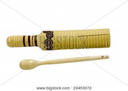 Guiro ton blok instrumentu