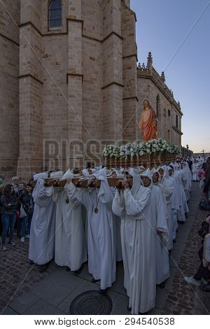 Holy Saturday Procession In The Streets Of Zamora