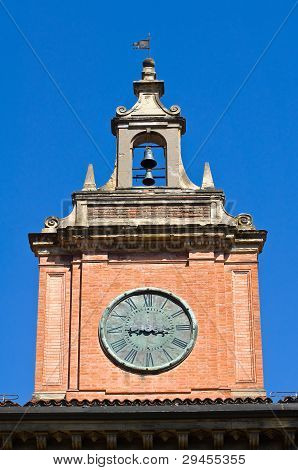 Archiginnasio van Bologna. Emilia-Romagna. Italië.