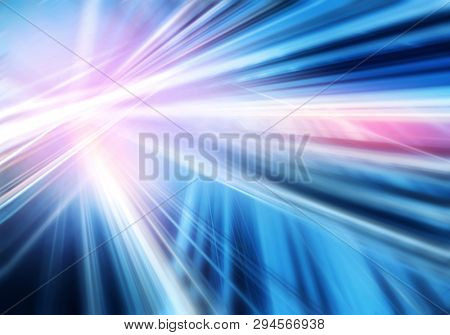 abstract colourful background with straight intersected luminous massive lines of pink, blue and white colour
