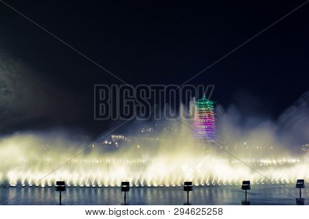 Changan Tower. This Is Xi An International Horticultural Expo Site, Changan Tower. Tourist Resort