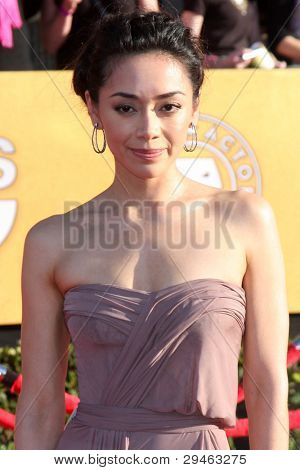 LOS ANGELES - JAN 29: Aimee Garcia przybędzie 18 roczne Screen Actors Guild Awards w Sanktuarium 