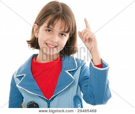 Chica tímida hace sugerencias