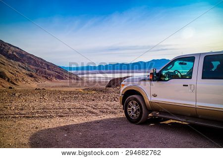 The Famous Off-road Ford Vehicle In Death Valley National Park