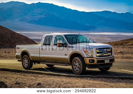 The Famous Off-road Ford Vehicle In Death Valley National Park