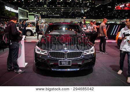 Bmw 630D Gt M Sport On Display In Bangkok International Motor Expo 2018.