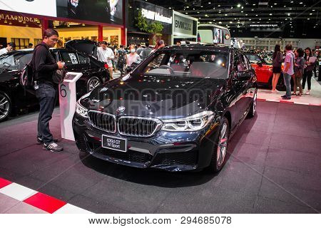 Bmw 630D Gt M Sport On Display In Bangkok International Motor Expo 2018.