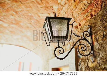 Beautiful Details In Gandria Village Near Lugano, Canton Of Ticino, Switzerland