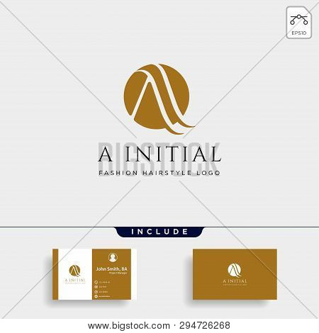 Premium Vector A Logo In Gold Color. Beautiful Logotype Design For Luxury Company Fashion Branding