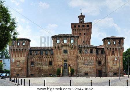 Burg Cento. Emilia-Romagna. Italien.