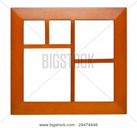 old wooden frame