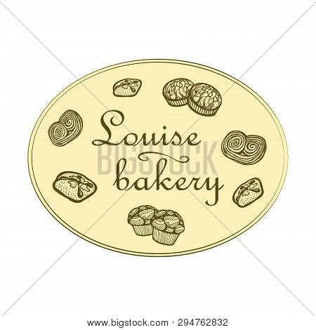 Home Made Bakery Logo, Baking, Bread Vector Collection. House Cooking Logo Design, Food Shop. Bread,