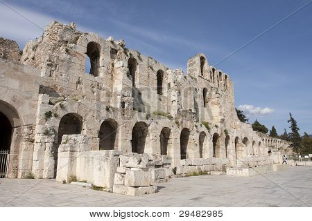 Herodes Atticus divadlo vchod.
