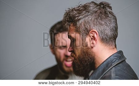 Feel Guilty. Men Failed Deal. Failure And Disappointment. Disappointed Partner. Sad Thoughts Concept