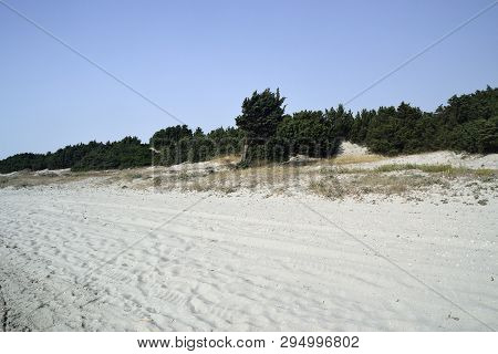 View Of The Beach Is Solinas, Masainas