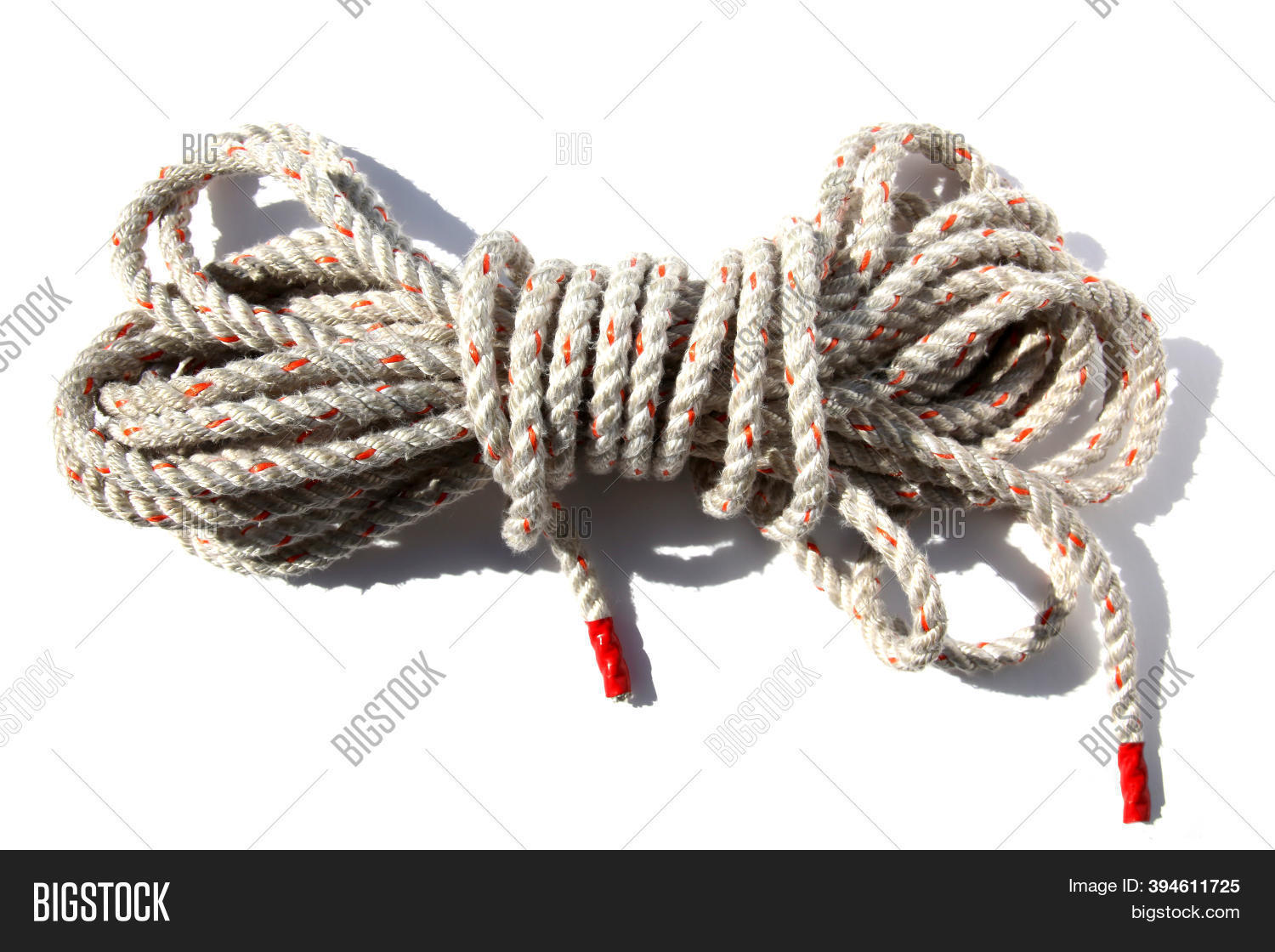 Rope. White Rope Image & Photo (Free Trial) | Bigstock