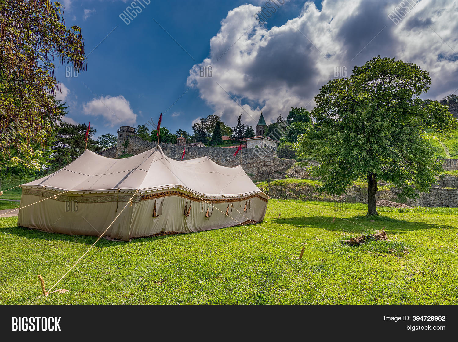 Medieval Knight Tent Image & Photo (Free Trial) | Bigstock