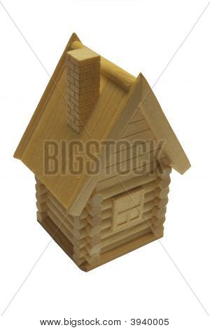 Isoleret træhus