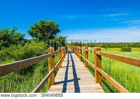 Beautiful Nature Park Vrana Lake (vransko Jezero), Dalmatia, Croatia