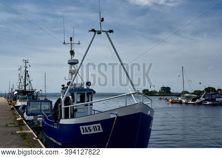 Fishingboat At Jastarnia Port