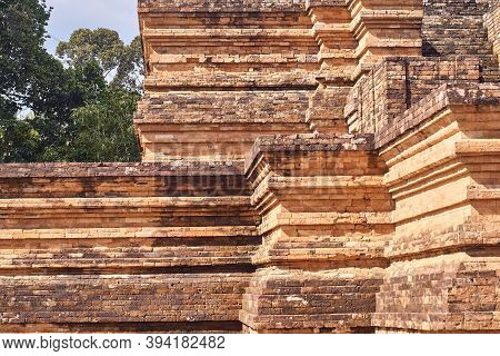 Part Of Muaro Jambi Temple Building In Province Of Jambi, Indonesia