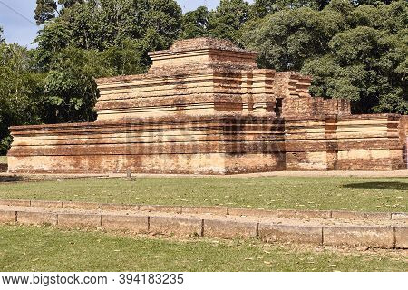 Part Of Muaro Jambi Temple Building In Province Of Jambi, Indonesia