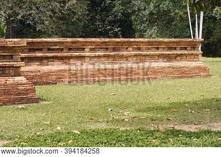 Part Of Muaro Jambi Temple Building In Province Of Jambi, Indonesia