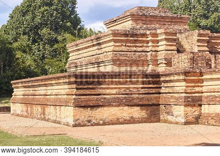 Muaro Jambi Temple Is A Buddhist Temple Complex, In Muaro Jambi Regency, Jambi Province, Sumatra, In