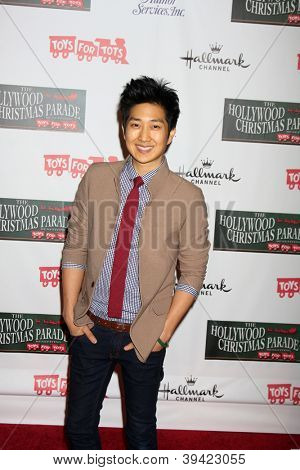 LOS ANGELES - 25 nov: Tim Jo มาที่พาเหรดคริสต์มาสฮอลลีวู้ด 2012 ที่ฮอลลีวูดไฮแลนด์ &