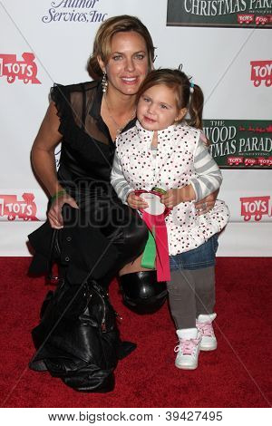 LOS ANGELES - NOV 25:  Arianne Zucker, Isabella Lowder arrives at the 2012 Hollywood Christmas Parade at Hollywood & Highland on November 25, 2012 in Los Angeles, CA