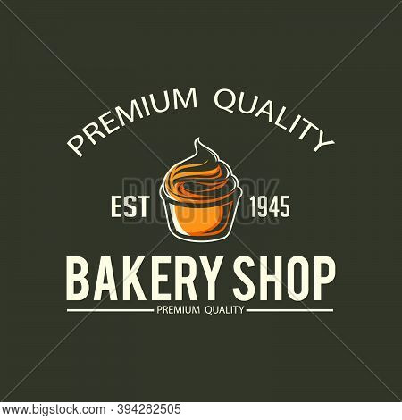 Bakery Logo Design Template For Business. Reastaurant Logo Template