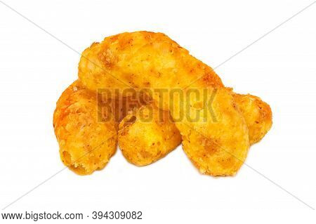 Peanut Flip, Close Up Of Snack On White Background