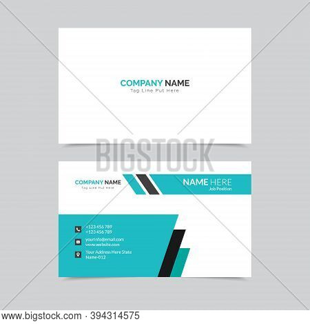 Creative And Professional Business Card Designtemplate Design