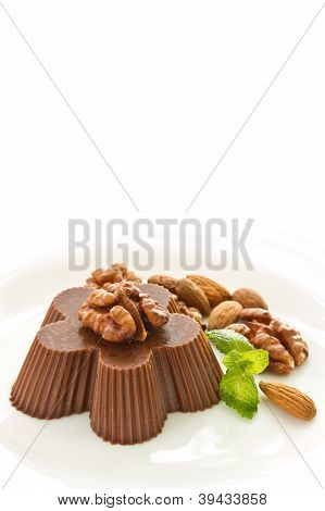 巧克力花生果冻