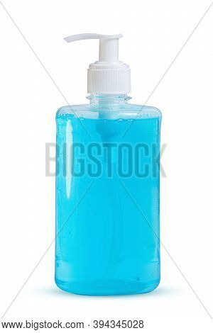 Antibacterial Liquid Hand Soap In Plastic Doser Bottle