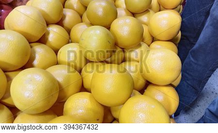 Green And Yellow Colored Orange Stock